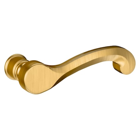 Baldwin Classic Lever Lifetime Satin Brass Door Levers Lifetime Satin Brass 5445V.044.RMR